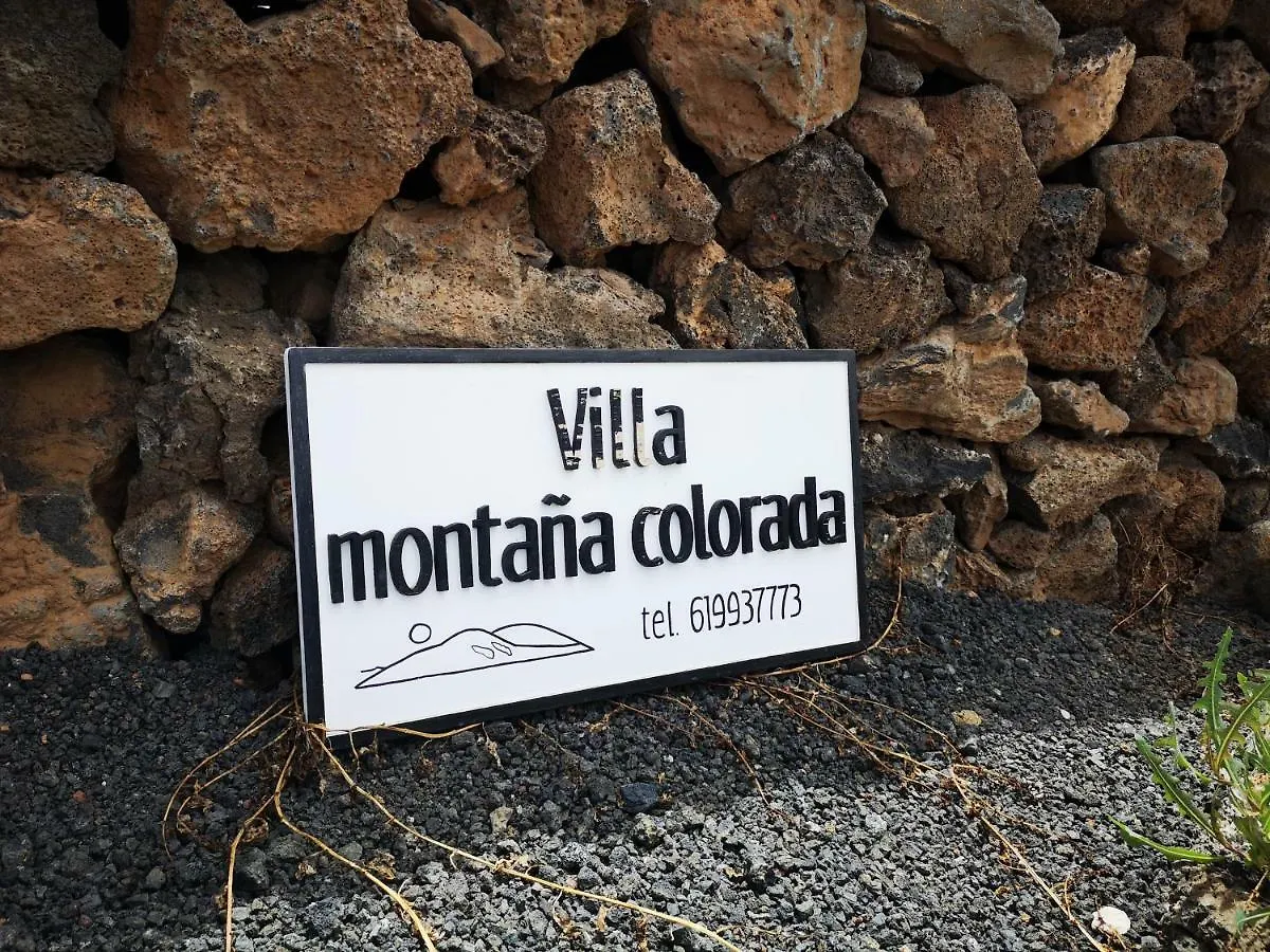 Villa Montana Colorada Lajares